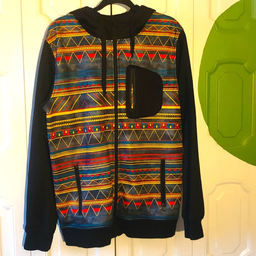 Empire men’s Large skater print hoodie